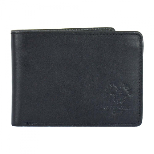 Кошелек мужской кожаный West Polo 150/101 Турция Кошелек мужской кожаный черный West Polo 150/101 Турция